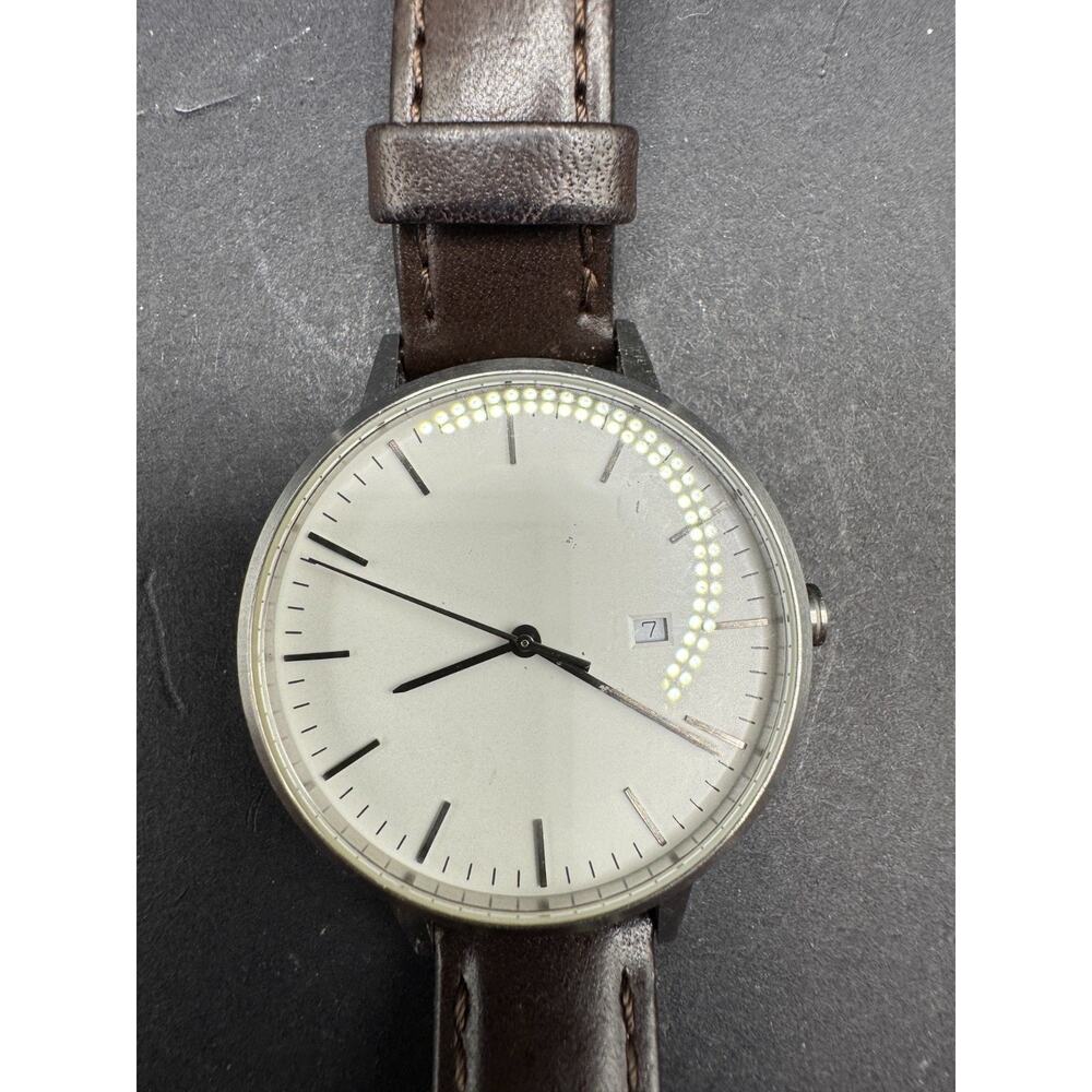 Linjer Model 01-SS 34mm Swiss Made Men's Quartz Watch 3 ATM Sapphire Crystal